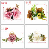 Lianfudai Large Size Flower Hair Clip Claws Hair Crab For Thick Hair Barrettes Hairpins Women Summer Fashion Hair Accessories