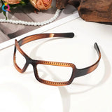 Lianfudai Creativity Glasses Headband Personalized PC Hair Band For Washing Face And Binding Hair Anti-slip Hair Accessories