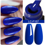 Lianfudai 7ML Auroras Thermal Gel Nail Polish Nude Dark Purple Glitter Gradient Temperature Color Changing Nail Art Gel Varnishes