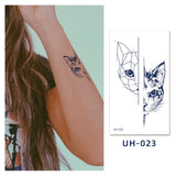 Lianfudai Manufacturer's Stock Of New Juice Tattoo Stickers, Popular In South Korea, Harajuku Waterproof Small Fresh Tattoo Stickers With