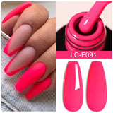 Lianfudai 7ML Jelly Pink Peach Quick Extension Gel Nail Polish Nude Transparent Color Finger Prolong Rubber Base Construction Gel