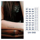 Lianfudai Manufacturer's Stock Of New Juice Tattoo Stickers, Popular In South Korea, Harajuku Waterproof Small Fresh Tattoo Stickers With