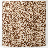 Lianfudai 2024 Fashion Women Leopard Floral Fringe Viscose Shawl Scarf Print Soft Lady High Quality Pashmina Stole Muslim Hijab 180*90Cm