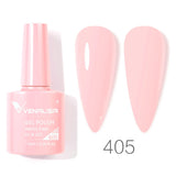 Lianfudai Venalisa Nail Gel Polish Jelly Color HEMA FREE Nude Pink Semi Permanent Soak Off UVLED Gel Nail Polish Sparkle Gel Varnish