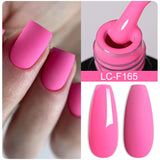 Lianfudai 7ML Jelly Pink Peach Quick Extension Gel Nail Polish Nude Transparent Color Finger Prolong Rubber Base Construction Gel