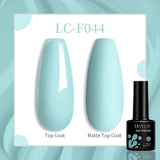 Lianfudai 10ML 5D Solid Pudding Nail Gel Polish Semi Permanent UV Gel Nail Art No-Wipe Gel Nail Polish Liner Emboss Painting Gel