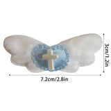 Lianfudai Angel Wing Hair Clip Y2K Heart Barrettes Harajuku Hair Accessories