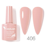 Lianfudai Venalisa Nail Gel Polish Jelly Color HEMA FREE Nude Pink Semi Permanent Soak Off UVLED Gel Nail Polish Sparkle Gel Varnish