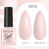 Lianfudai Rose Gold Silver Metallic pull Liner Gel Nail Polish French Super bright Mirror Drawing Graffiti Nail Art Painting Gel