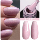 Lianfudai 7ML Jelly Pink Peach Quick Extension Gel Nail Polish Nude Transparent Color Finger Prolong Rubber Base Construction Gel