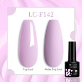 Lianfudai 7ML Neon Nail Gel Polish Summer Color Fluorescent Gel Nails Manicure Semi Permanent UV Gel Soak Off UV LED Nail Art Gel