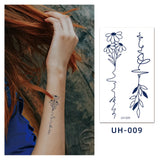 Lianfudai Manufacturer's Stock Of New Juice Tattoo Stickers, Popular In South Korea, Harajuku Waterproof Small Fresh Tattoo Stickers With