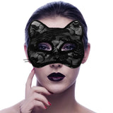 Lianfudai Halloween Cosplay Sexy Fox Mask Lace Eye Mask Animal Mask Half Face Women Sexy Cat Mask For Couple Masquerade Ball Party Game