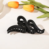 Lianfudai Large Hairpin for Women Wave Shark Clip Trendy Claws Clips French Temperament Hair Accessories Korean Girls Headwear