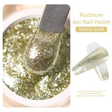 Lianfudai 2023 Russian Solid Nail Tips Gel Magic Mirror Powder Model Gel Polish UV LED Glitter Nail Gel Polish Soak Off Nail Art Varnish