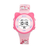 Lianfudai 2024 Children Watch Girls Cute Cartoon Electronic Watches Waterproof Alarm Clock Multi Functional Boys Student Wristwatch