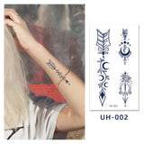 Lianfudai Manufacturer's Stock Of New Juice Tattoo Stickers, Popular In South Korea, Harajuku Waterproof Small Fresh Tattoo Stickers With