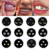 Lianfudai Dental Teeth Gems Beauty Diamond Jewelry Metal Decoration Fashion Cute Charming Multiple Types Of Love Shaped Dental Drills