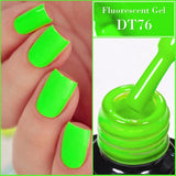 Lianfudai 7ml Orange Red Green Gel Nail Polish Laser Sparkly Soak Off Semi Permanent Nail Art UV Gel Varnish For Nails