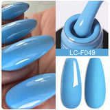 Lianfudai 8ml Dried Flower Gel Nail Polish Natural Flower Floral DIY Nail Art Semi Permanent UV Gel Soak Off Painting Varnishes