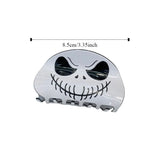 Lianfudai Pumpkin Halloween Hair Clip Skull Claw Ghost Hairpin Funny Large Mask Crab Gothic Headwear Hair Jewelry Bat Hair Claw Party