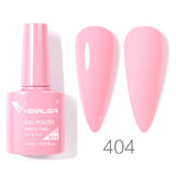 Lianfudai Venalisa Nail Gel Polish Jelly Color HEMA FREE Nude Pink Semi Permanent Soak Off UVLED Gel Nail Polish Sparkle Gel Varnish