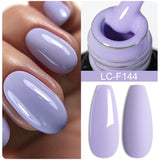 Lianfudai 7ML Auroras Thermal Gel Nail Polish Nude Dark Purple Glitter Gradient Temperature Color Changing Nail Art Gel Varnishes