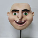 Lianfudai Despicable Me Gru Mask Full Head Mask Halloween Fancy Dress Latex Mask Cosplay Party Props