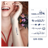 Lianfudai Manufacturer's Stock Of New Juice Tattoo Stickers, Popular In South Korea, Harajuku Waterproof Small Fresh Tattoo Stickers With