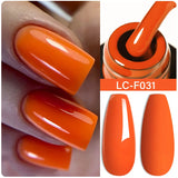 Lianfudai 7ML Jelly Pink Peach Quick Extension Gel Nail Polish Nude Transparent Color Finger Prolong Rubber Base Construction Gel