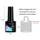 Lianfudai 7ML Ocean Blue Cat Magnetic Gel Nail Polish Sparkling Glimmer Gel Polish Semi Permanent UV Magnet Gel Varnish Nail Art