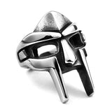 Lianfudai Classic Retro MF DOOM Mask Rings For Men Gladiator Jewelry  Punk Style Egyptian Pharaoh Male Ring Hip Hop Party Goth Accessories