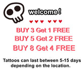 Lianfudai Red Goldfish Temporary Tattoos Durable Lifelike Cartoon Waterproof Fake Tattoo Sticker Realistic Body Art Transfer Tattoo