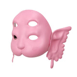 Lianfudai Melanie Martinez Portals Mask Cosplay Props DIY Pink MASK Halloween Party Accessory