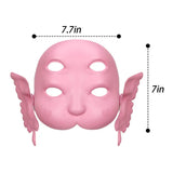 Lianfudai Melanie Martinez Portals Mask Cosplay Props DIY Pink MASK Halloween Party Accessory