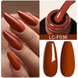 Lianfudai 7ML Gold Mirror Effect Metallic Gel Nail Polish Super Bright Chrome French Style Semi Permanent Soak Off Nail Varnish