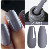 Lianfudai 7ML Auroras Thermal Gel Nail Polish Nude Dark Purple Glitter Gradient Temperature Color Changing Nail Art Gel Varnishes