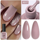 Lianfudai 7ml Metallic Gel Nail Polish Red Chrome Mirror Effect Thread Shell Nail Gel Quick Dry Semi Permanent UV Gel Nail Art