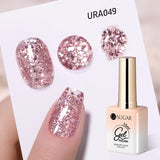 Lianfudai 15ml White Cat Magnetic Gel Super Bright Gorgeous Glitter Nail Polish Galactic Effect Moonlight Magnetic Gel Varnish