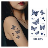 Lianfudai Manufacturer's Stock Of New Juice Tattoo Stickers, Popular In South Korea, Harajuku Waterproof Small Fresh Tattoo Stickers With