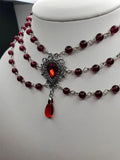 Lianfudai Victorian necklace beaded woman Romantic