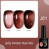 Lianfudai 7ml Metallic Gel Nail Polish Red Chrome Effect Soak Off UV Gel Varnish Semi Permanent Nail Art Manicure Base Top Coat