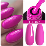 Lianfudai 7ML Jelly Pink Peach Quick Extension Gel Nail Polish Nude Transparent Color Finger Prolong Rubber Base Construction Gel