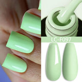 Lianfudai 7ML Neon Nail Gel Polish Summer Color Fluorescent Gel Nails Manicure Semi Permanent UV Gel Soak Off UV LED Nail Art Gel