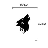 Lianfudai Fake Tattoos Temporary Tattoo Arm Waterproof Wolf Head Herbal Juice Sticker Hotwife Semi Permanent Tattoo Accessories Party Y2K