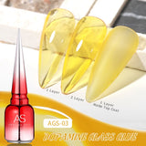 Lianfudai AS Jelly Gel Nail Polish Red Crystal Translucent Dull Color Nail Art Gel Semi Permanent Varnish Soak Off UV LED Gel Polish