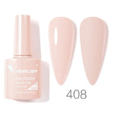 Lianfudai Venalisa Nail Gel Polish Jelly Color HEMA FREE Nude Pink Semi Permanent Soak Off UVLED Gel Nail Polish Sparkle Gel Varnish