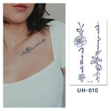 Lianfudai Manufacturer's Stock Of New Juice Tattoo Stickers, Popular In South Korea, Harajuku Waterproof Small Fresh Tattoo Stickers With