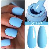 Lianfudai 7ML Neon Nail Gel Polish Summer Color Fluorescent Gel Nails Manicure Semi Permanent UV Gel Soak Off UV LED Nail Art Gel