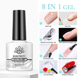 Lianfudai Sweet Spring Summer Color Gel Nail Polish 10ml Light Pink Green Yellow Long Lasting Varnis Semi Permanent For Nails